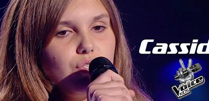 La finaliste de The Voice Kids au Palais !