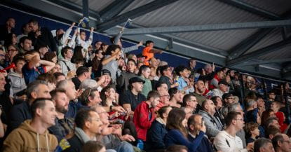 Déjà plus de 10000 supporters à être venus au Palais cette saison